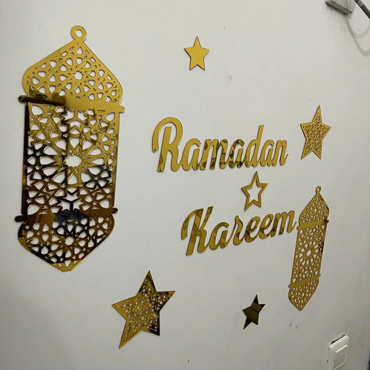 Ramzan Kareem Wall Decor 2025 for Home and Office Decor on Zabi Traders