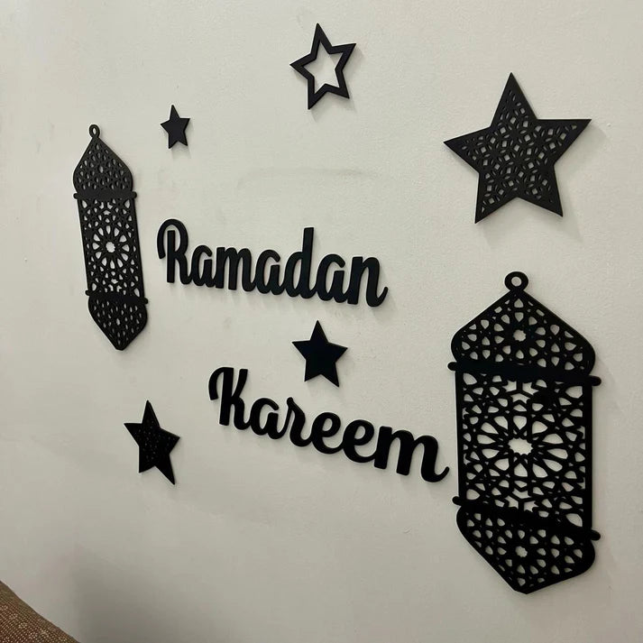 Ramzan Kareem Wall Decor 2025 for Home and Office Decor on Zabi Traders