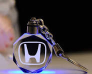 KEY CHAIN WITH LIGHT WITH HONDA LOGO by Zabi Traders